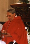 D. Leoncio en misa